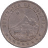 Bolivia - 10 centavos - Caduceus - Type 1 -  1908 - No538