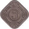 Curacao - 5 cents - Wilhelmina I -  1948 - No764