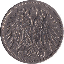 Austria - 20 heller - Franz Jospeh I - Type 1 - 1895 - No18