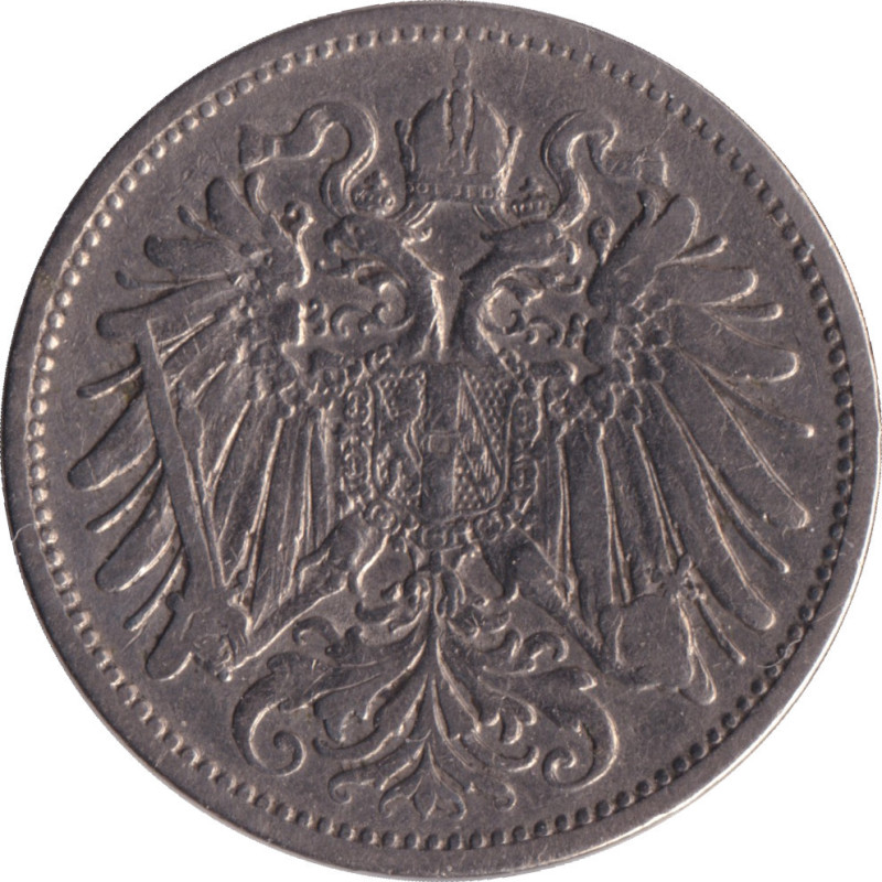 Austria - 20 heller - Franz Jospeh I - Type 1 - 1895 - No18