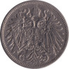 Austria - 20 heller - Franz Jospeh I - Type 1 - 1895 - No18