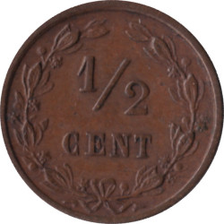 Netherlands - 1/2 cent -...