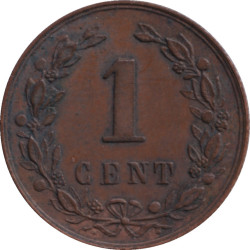 Netherlands - 1 cent - Lion...