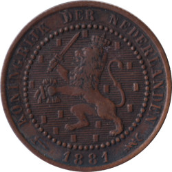 Netherlands - 1 cent - Lion...