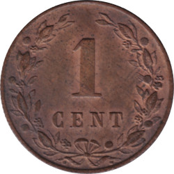 Netherlands - 1 cent - Lion...