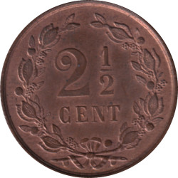 Netherlands - 2 1/2 cents -...