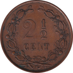 Netherlands - 2 1/2 cents -...