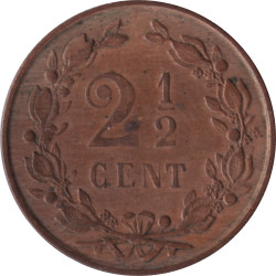 Netherlands - 2 1/2 cents -...