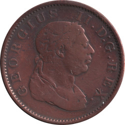 Guyana - 1/2 stuiver - Georges III -  1813 - No585