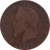 France - 5 centimes - Napoléon III - Tête laurée -  1862 BB - No612