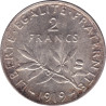 France - 2 francs - Semeuse -  1919 - No802