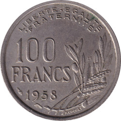 France - 100 francs -...