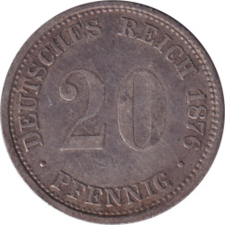 Germany - 20 pfennig -...