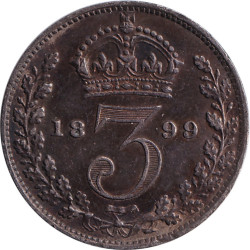 United Kingdom - 3 pence -...