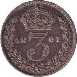 United Kingdom - 3 pence -...