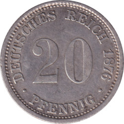 Germany - 20 pfennig -...