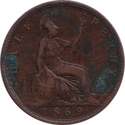 United Kingdom - 1/2 penny...