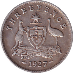 Australia - 3 pence -...