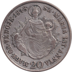 Hungary - 20 krajczar - Ferdinand V - Royaume - No183