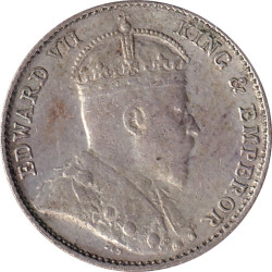 Straits Settlements - 5 cents - Edward VII - 1910 B - No844