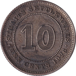 Straits Settlements - 10...