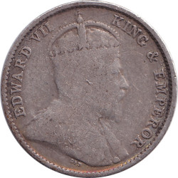 Straits Settlements - 5 cents - Edward VII - 1902 - No875