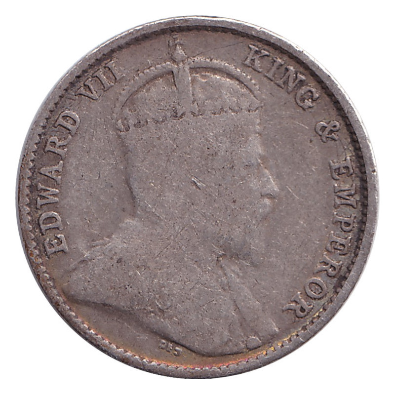 Straits Settlements - 5 cents - Edward VII - 1902 - No875