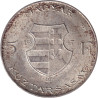 Hungary - 5 forint - Lajos Kossuth - Blason républicain - 1947 BP - No1002
