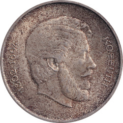 Hungary - 5 forint - Lajos Kossuth - Blason républicain - 1947 BP - No1002