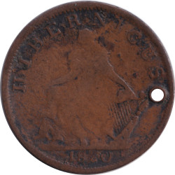 Irlande - Token-  1/2 penny...