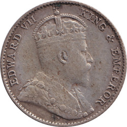 Straits Settlements - 5 cents - Edward VII - 1910 B - No580