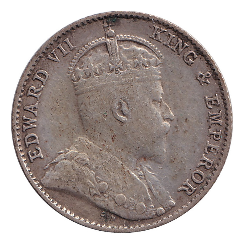 Straits Settlements - 5 cents - Edward VII - 1910 B - No580