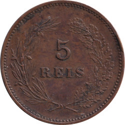 Portugal - 5 reis - Charles I - 1899 - No617