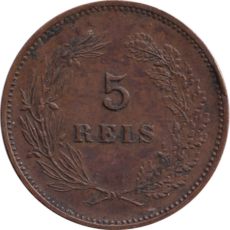 Portugal - 5 reis - Charles I - 1899 - No617