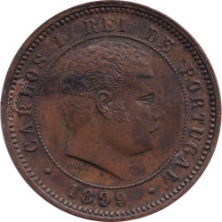 Portugal - 5 reis - Charles I - 1899 - No617