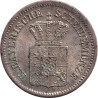 German States - 1 kreuzer - Blason - Louis II - 1865 - No682