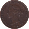 Jersey - 1/26 shilling - Victoria - Petit module -  1870 - No647