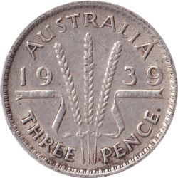 Australia - 3 pence -...