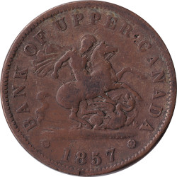Canada - 1 penny - 1857 -...