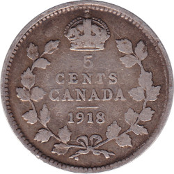 Canada - 5 cents - George V...