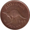Australia - 1 penny - George VI -  1944 - No722