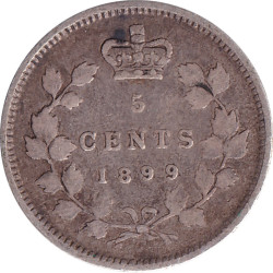 Canada - 5 cents - Victoria...