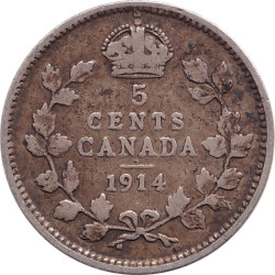 Canada - 5 cents - George V...