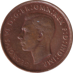 Australia - 1 penny - George VI -  1944 - No722