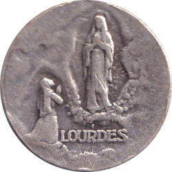France - pendentif Lourdes...