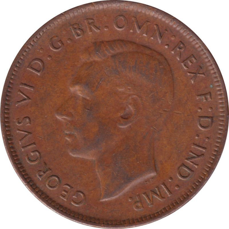 Australia - 1 penny - George VI -  1943 - No723