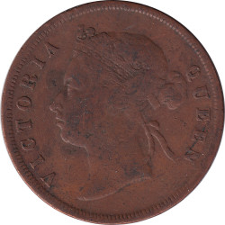 Straits Settlements - 1 cent - Victoria - 1887 - No1478