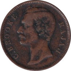 Sarawak - 1 cent - Charles J. Brooke - Type 1 - 1870 - No1479