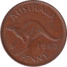 Australia - 1 penny - George VI -  1943 - No723