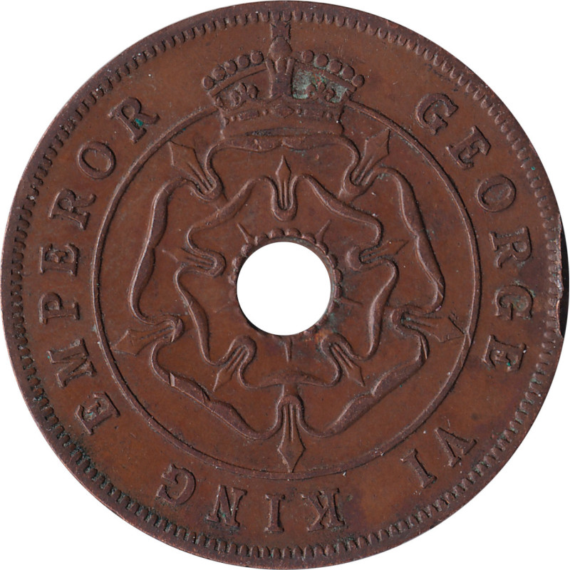 Rhodesia - 1 penny - George VI - 1947 - No1497